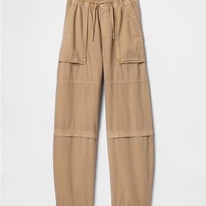 GAP Mid Rise Easy Utility Barrel Pants